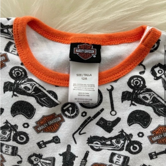 TODAY ONLY Harley Davidson Onesie - Picture 2 of 3